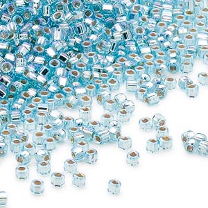 11D-4520 Silver Lined L/Aqua Rainbow 11D-4520 Silver Lined L/Aqua Rainbow