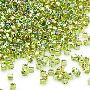 11D-4556 Silver Lined L/Green Rainbow 11D-4556 Silver Lined L/Green Rainbow