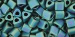 11T-706 Matte Raku Teal/Blue Iris - Click Image to Close